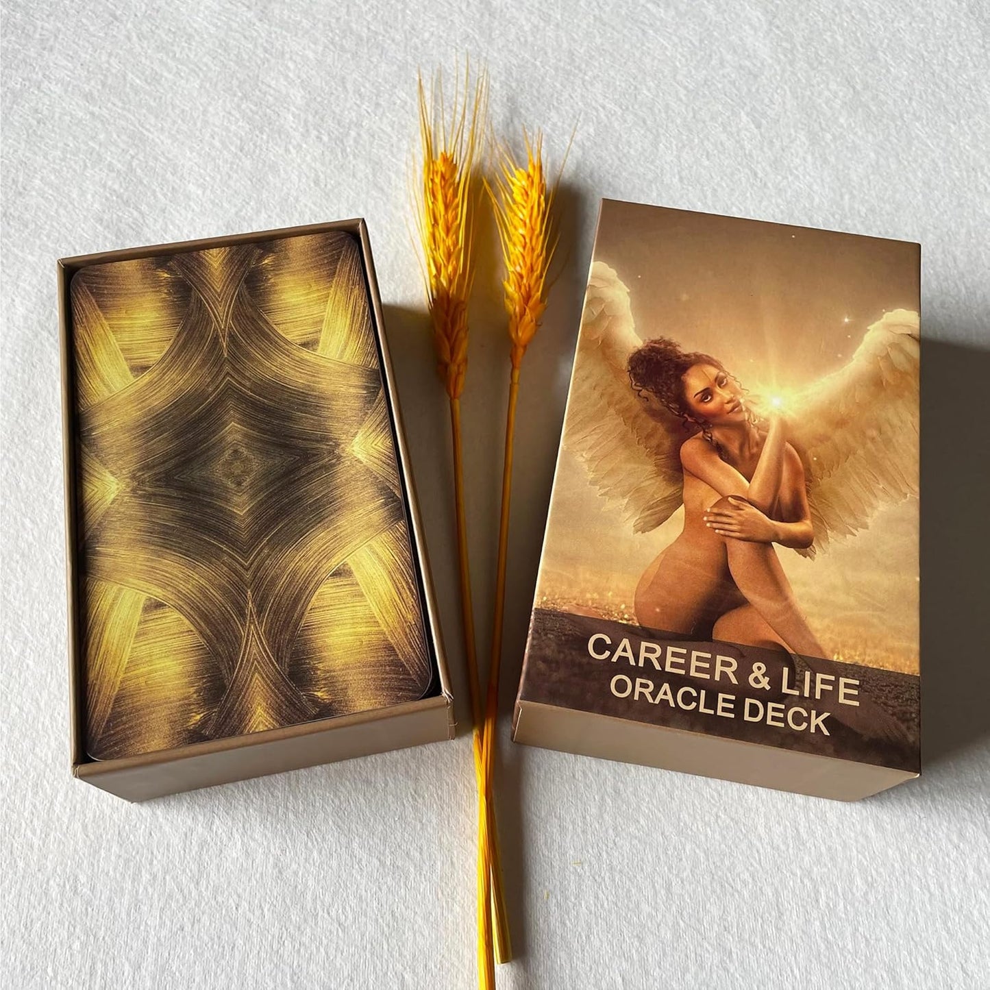 Career Oracle Cards Deck, Money and Life Oracle Cards, Oracle Decks Help You Achieve Financial Goals As Well As Life Goals and Career Ambitions.