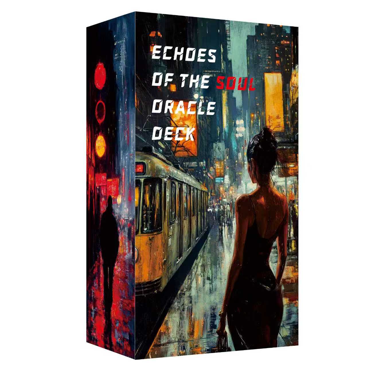Echoes of The Soul Oracle Cards with Guidebook, 80 Oracle Deck Help You delve into The Realms of Introspection, Emotional Healing, and Spiritual Alignment