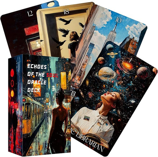 Echoes of The Soul Oracle Cards Online – 80 Oracle Deck for Self-Reflection, Emotional Healing & Spiritual Alignment