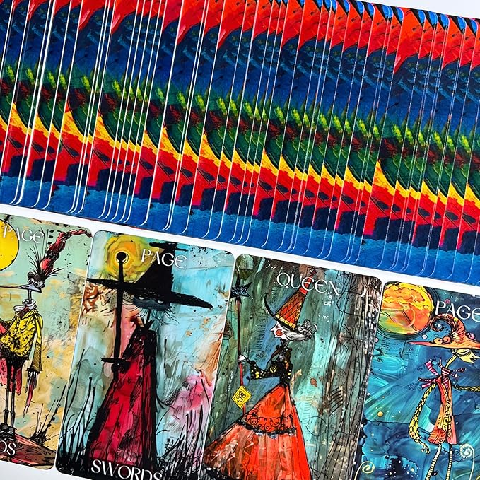 Graffiti Tarot Deck, Unique Tarot Cards for Beginners, Spiritual Guidance Cards