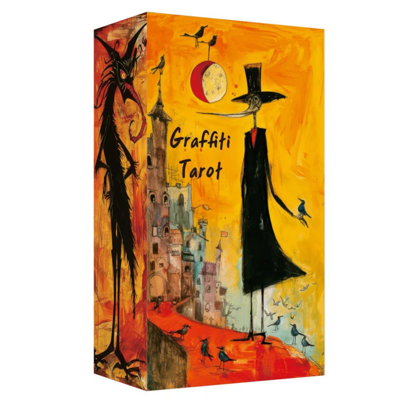 Graffiti Tarot Deck, Unique Tarot Cards for Beginners, Spiritual Guidance Cards