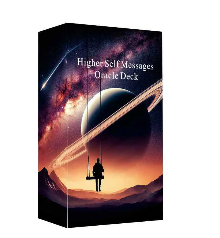 Higher Self Messages Oracle Deck, Cosmic Oracle Cards, Positive Affirmations Cards Help You Create Your Best Life