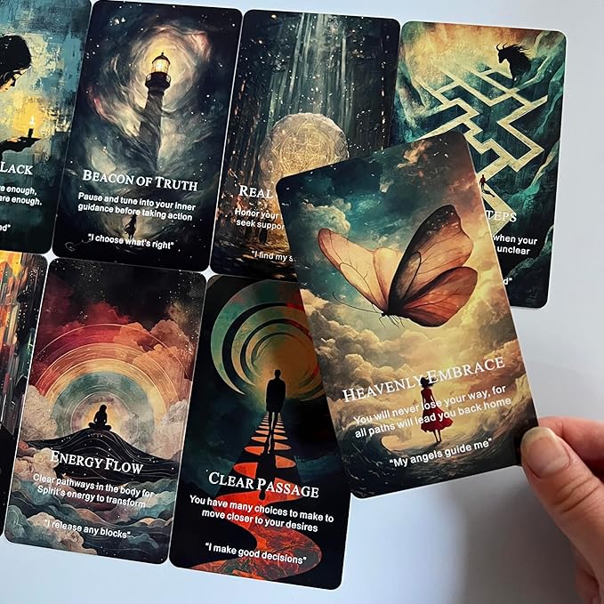 Mystic Manifesting Oracle Deck, Oracle Cards for Co-Creating Your Future with Spirit