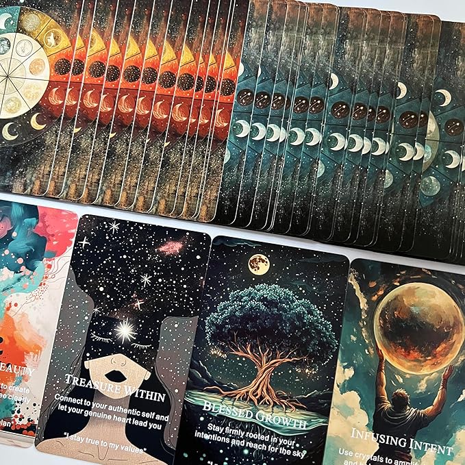 Mystic Manifesting Oracle Deck, Oracle Cards for Co-Creating Your Future with Spirit