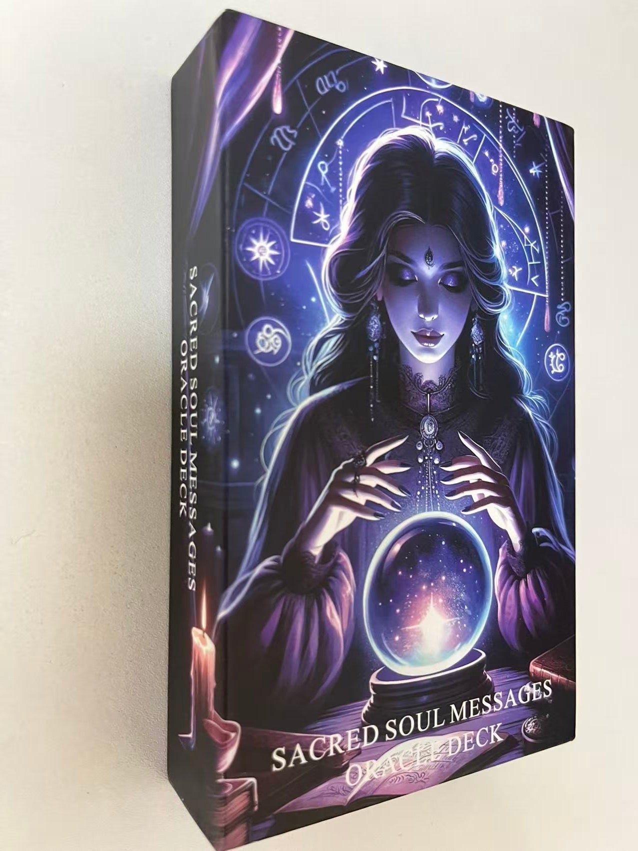 Sacred Soul Oracle Cards Deck, Higher Self Messages Oracle Cards, Oracle Deck Combines Art, Intuition, and Ancient Wisdom to Show You The Way Forward