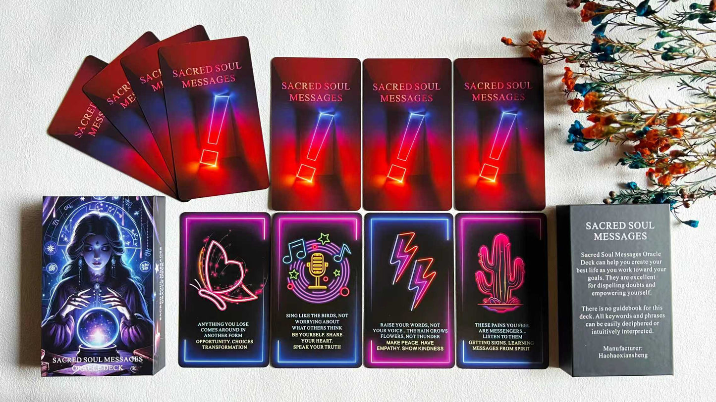 Sacred Soul Oracle Cards – Higher Self Messages & Intuitive Spiritual Guidance