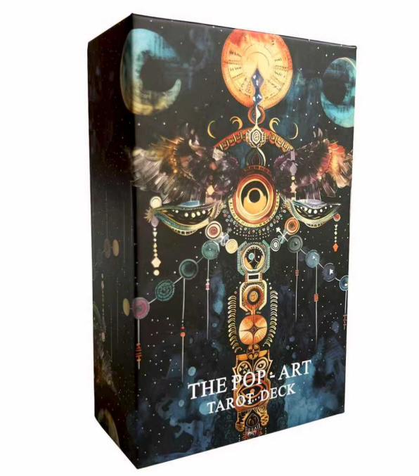 The Pop-Art Tarot Cards for Beginners, Tarot Cards with Guide Book