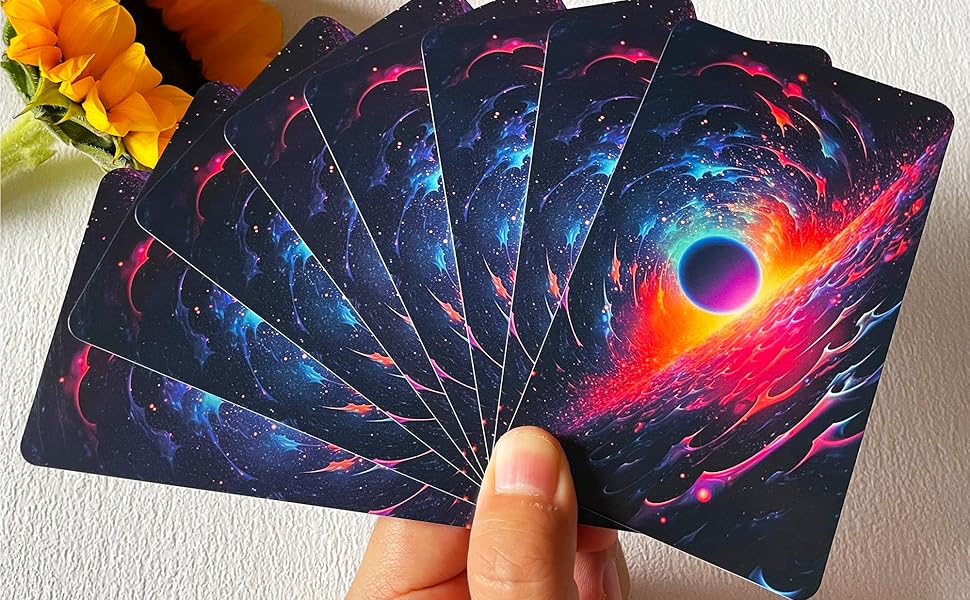 Time Oracle Cards Deck, Cosmic Timing Oracle Cards, Oracle Cards for Beginners, Divine Timing Oracle Deck to Help You Predict Time Frames.
