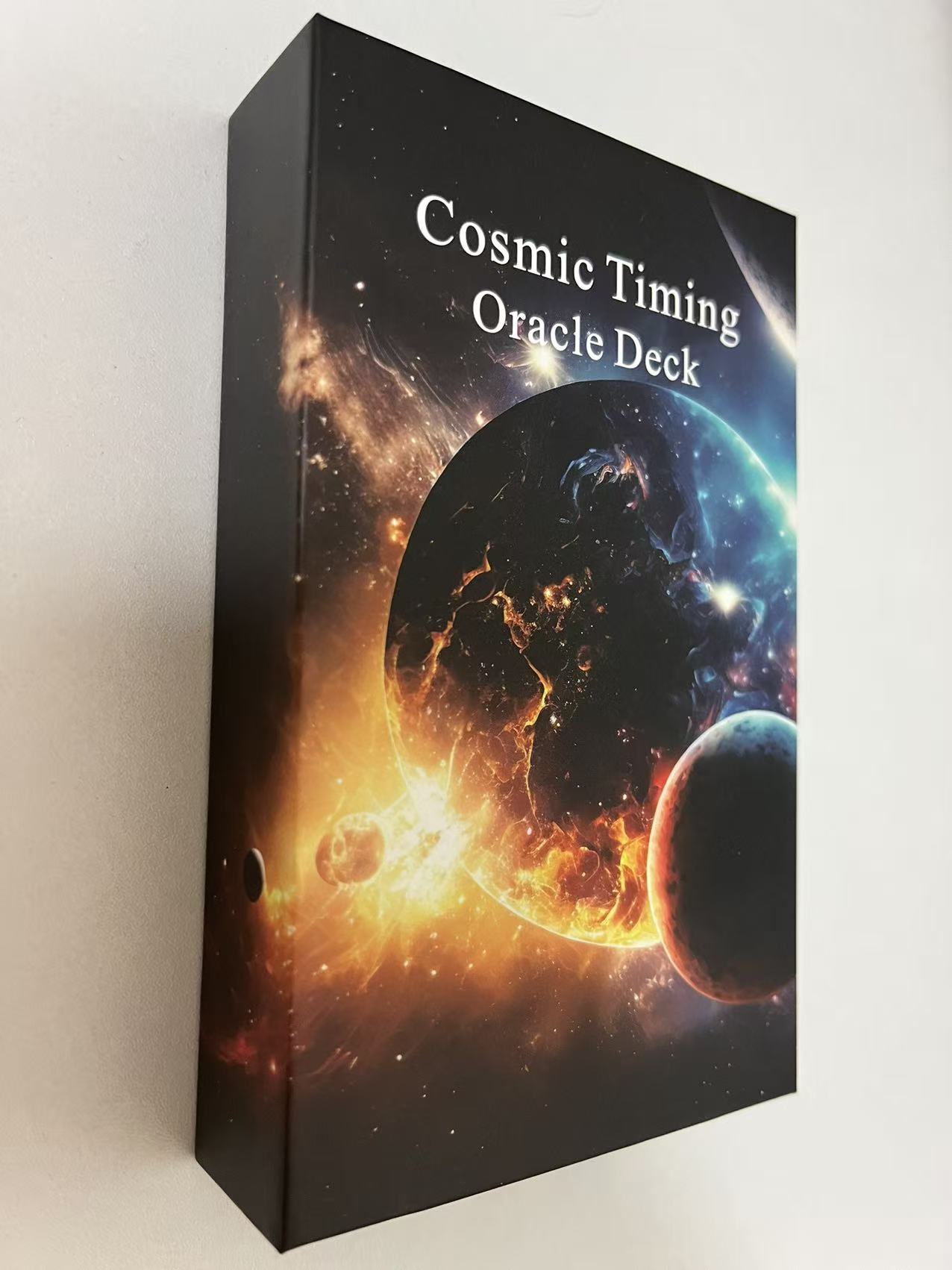 Time Oracle Cards Deck, Cosmic Timing Oracle Cards, Oracle Cards for Beginners, Divine Timing Oracle Deck to Help You Predict Time Frames.