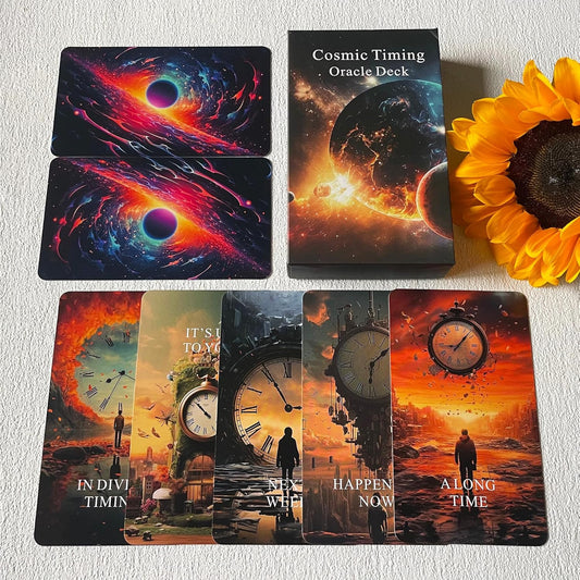 Time Oracle Cards for Beginners – Divine Timing, Fate & Spiritual Guidance