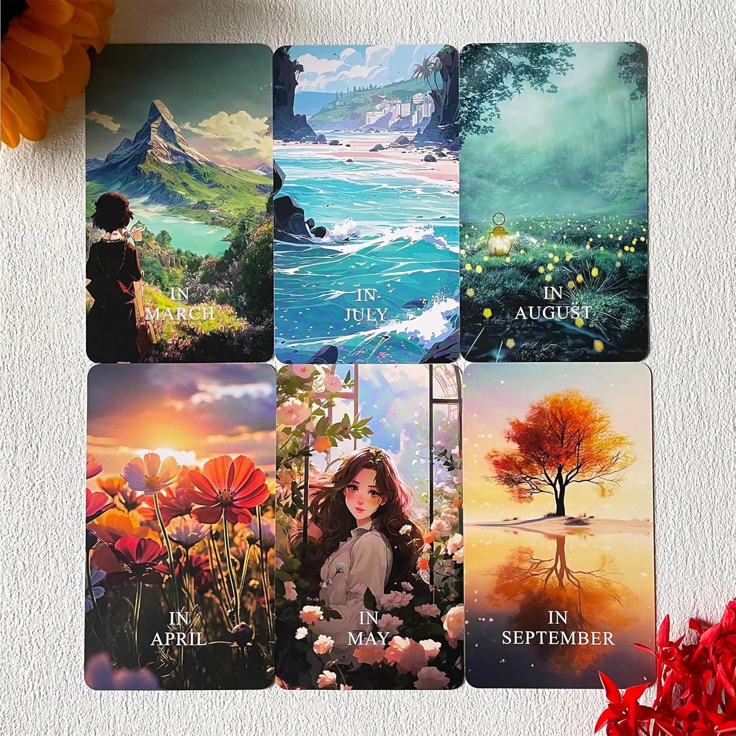 Time Oracle Cards Deck, Cosmic Timing Oracle Cards, Oracle Cards for Beginners, Divine Timing Oracle Deck to Help You Predict Time Frames.
