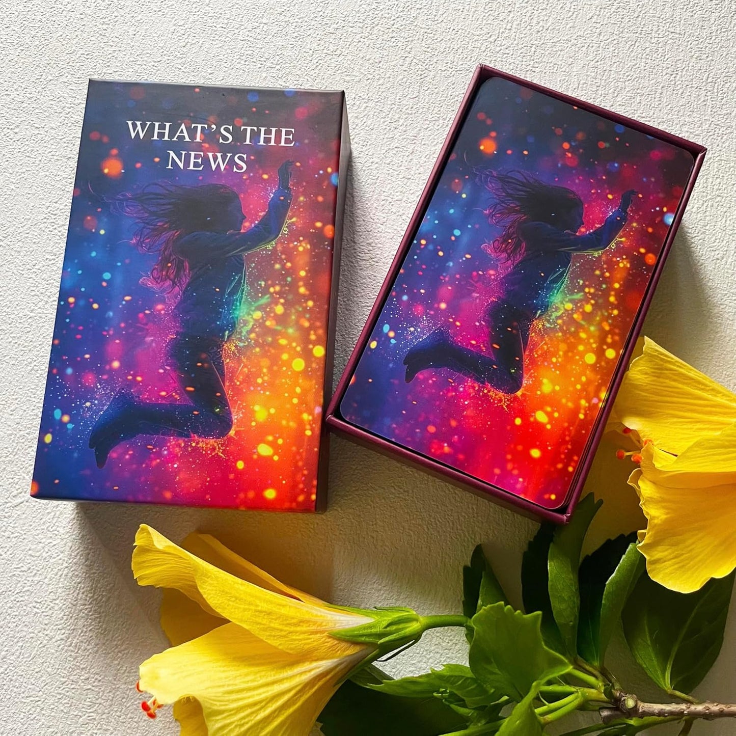 What's The News? Situations Oracle Cards, Life Oracle Deck, Love and Career Oracle Cards for Beginners, Pouring hot Tea and Expose Hidden Truths