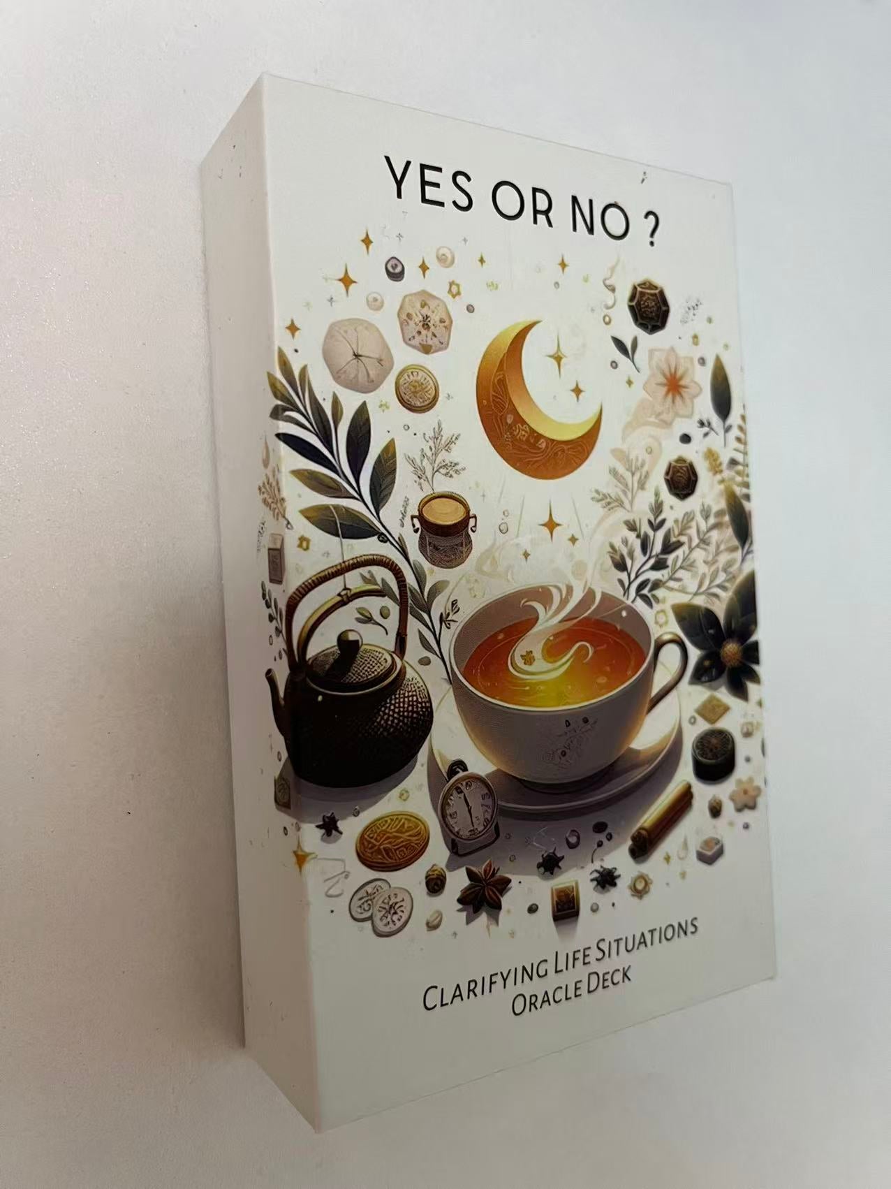 Yes Or No? Clarifying Life Situations Oracle Cards Deck, Oracle Cards for Beginners, Deck Help You Control Your Life