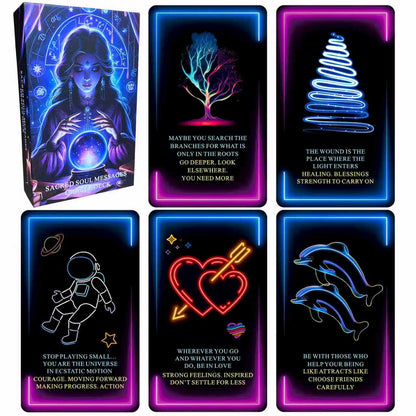 Sacred Soul Oracle Cards – Higher Self Messages & Intuitive Spiritual Guidance