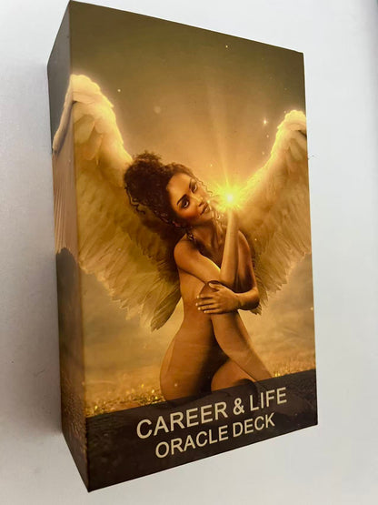 Career Oracle Cards Deck, Money and Life Oracle Cards, Oracle Decks Help You Achieve Financial Goals As Well As Life Goals and Career Ambitions.