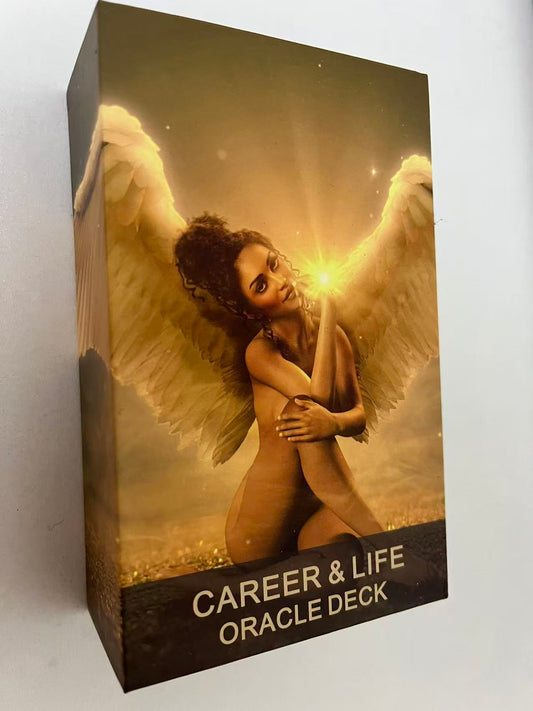 Career Oracle Cards Deck, Money and Life Oracle Cards, Oracle Decks Help You Achieve Financial Goals As Well As Life Goals and Career Ambitions.