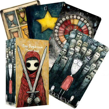 Daydream Tarot Cards for Beginners, Tarot Deck Surreal Dreamlike Style, Fortune Telling Cards