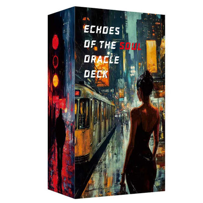 Echoes of The Soul Oracle Cards with Guidebook, 80 Oracle Deck Help You delve into The Realms of Introspection, Emotional Healing, and Spiritual Alignment