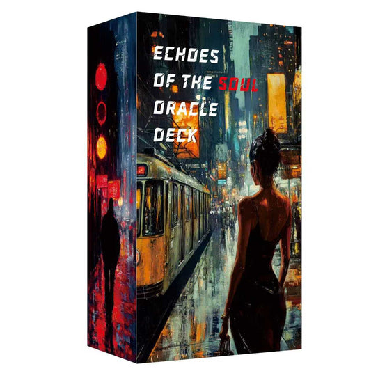 Echoes of The Soul Oracle Cards with Guidebook, 80 Oracle Deck Help You delve into The Realms of Introspection, Emotional Healing, and Spiritual Alignment