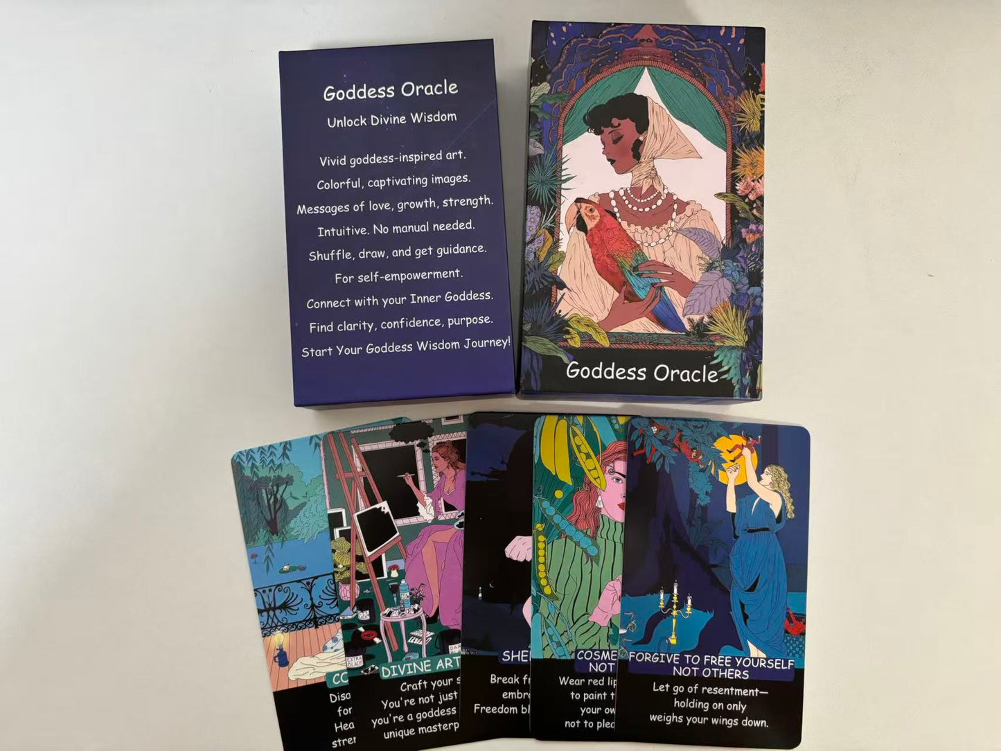 Goddess Oracle Cards – Feminine Energy, Healing & Spiritual Guidance