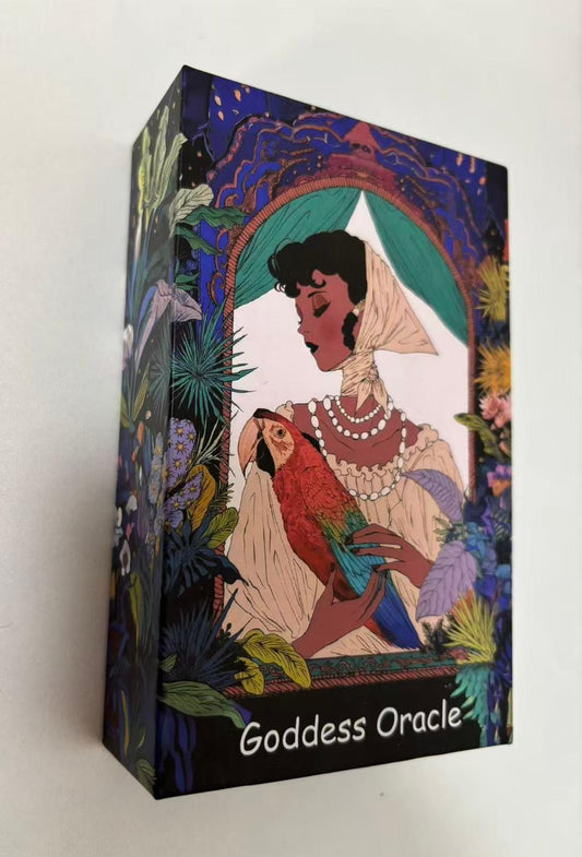 Goddess Oracle Deck – 58 Nature-Inspired Cards for Healing, Guidance & Daily Inspiration | Beginner-Friendly