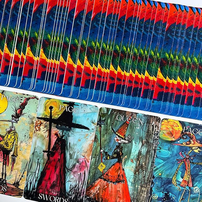 Graffiti Tarot Deck, Unique Tarot Cards for Beginners, Spiritual Guidance Cards