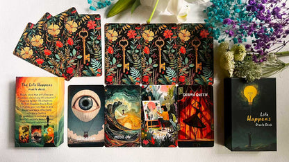 Life Happens Oracle Cards for Beginners – Everyday Clarity & Life Guidance