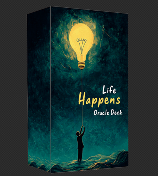 Life Happens Oracle Cards, Love Oracle Cards for Beginners, Clarifying Life Situations Oracle Deck, Spiritual