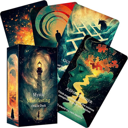 Mystic Manifesting Oracle Cards – Law of Attraction & Manifestation Deck
