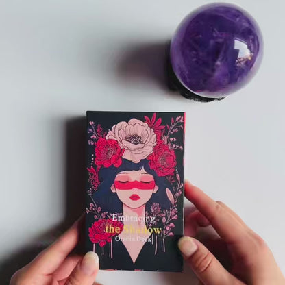 Embracing The Shadow Oracle  Deck Cards – Emotional Healing Oracle Cards for Beginners, Personal Growth, Spiritual Guidance, Oracle Cards Online