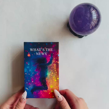 What's The News Oracle Cards Online – Best Oracle Decks, Love and Career Oracle Cards for Beginners, Pouring hot Tea and Expose Hidden Truths