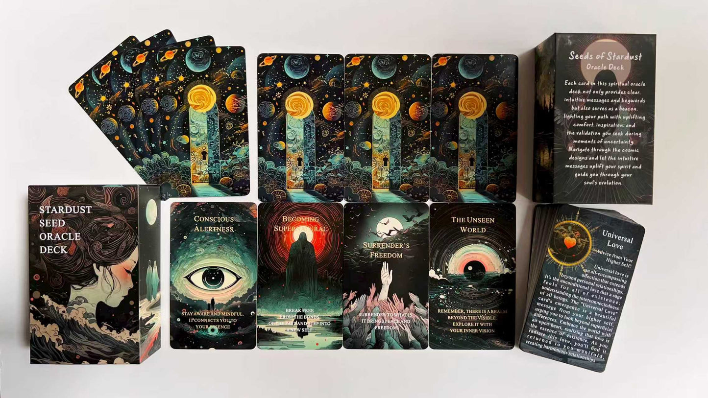Seeds of Stardust Oracle Deck Online – Best Oracle Decks, 80 Oracle Cards for Divine Guidance and Higher Self Messages