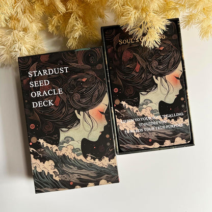 Seeds of Stardust Oracle Deck, Cosmic Oracle Cards for Intuition, 80 Tarot Cards for Divine Guidance and Higher Self Messages