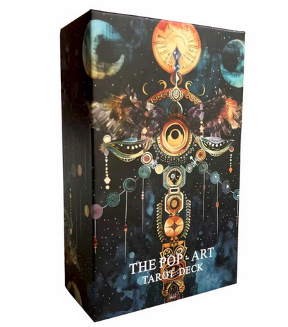 The Pop-Art Tarot Cards for Beginners, Tarot Cards with Guide Book
