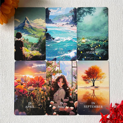 Time Oracle Cards Deck, Cosmic Timing Oracle Cards, Oracle Cards for Beginners, Divine Timing Oracle Deck to Help You Predict Time Frames.
