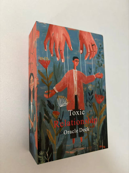 Toxic Relationship Oracle Cards, 56-Card Oracle Deck is Your Ultimate Guide to Recognizing Toxic Patterns, Setting Boundaries, and Reclaiming Your Inner Power