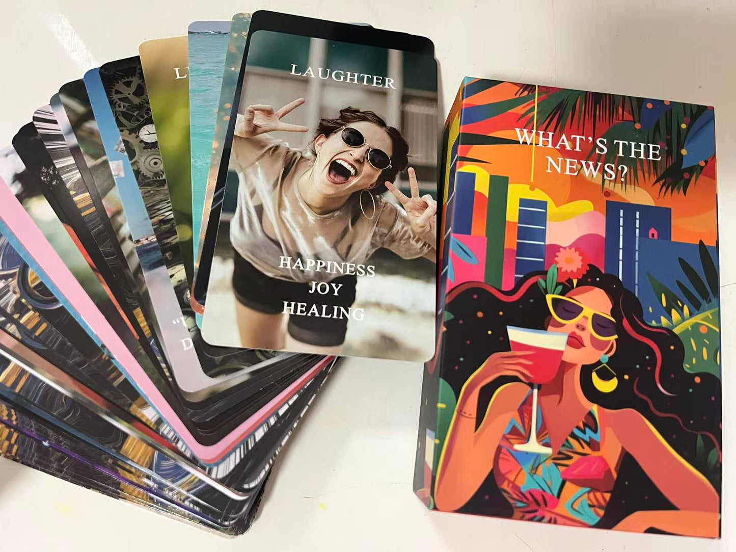 What's The News? Situations Oracle Cards, Tarot Cards for Beginners, Oracle Deck Used for Love, Career and Life Relationships
