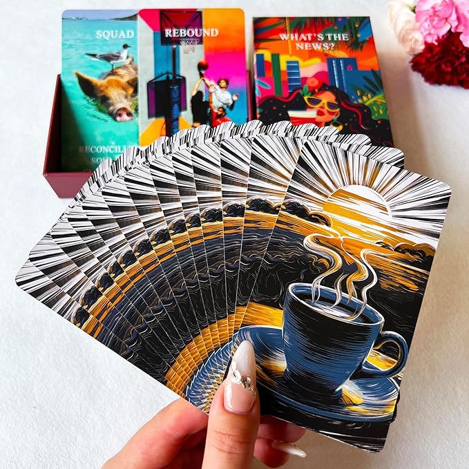 What's The News? Situations Oracle Cards, Tarot Cards for Beginners, Oracle Deck Used for Love, Career and Life Relationships