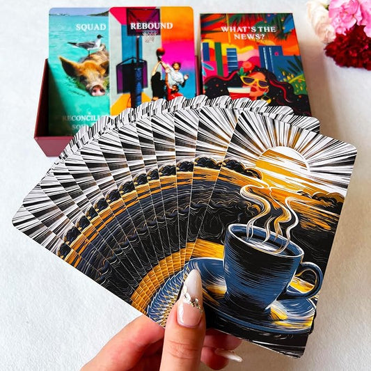What's The News? Situations Oracle Cards, Tarot Cards for Beginners, Oracle Deck Used for Love, Career and Life Relationships