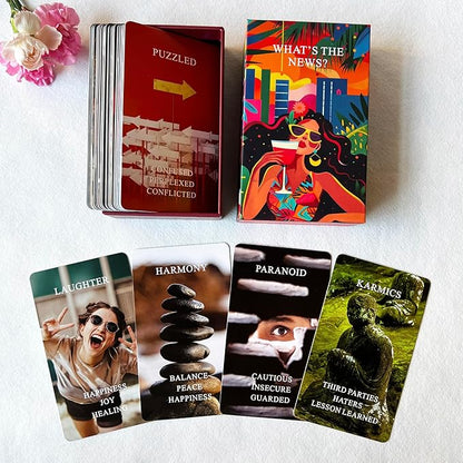 What’s the News Oracle Cards – Life Situations & Relationship Insight Deck