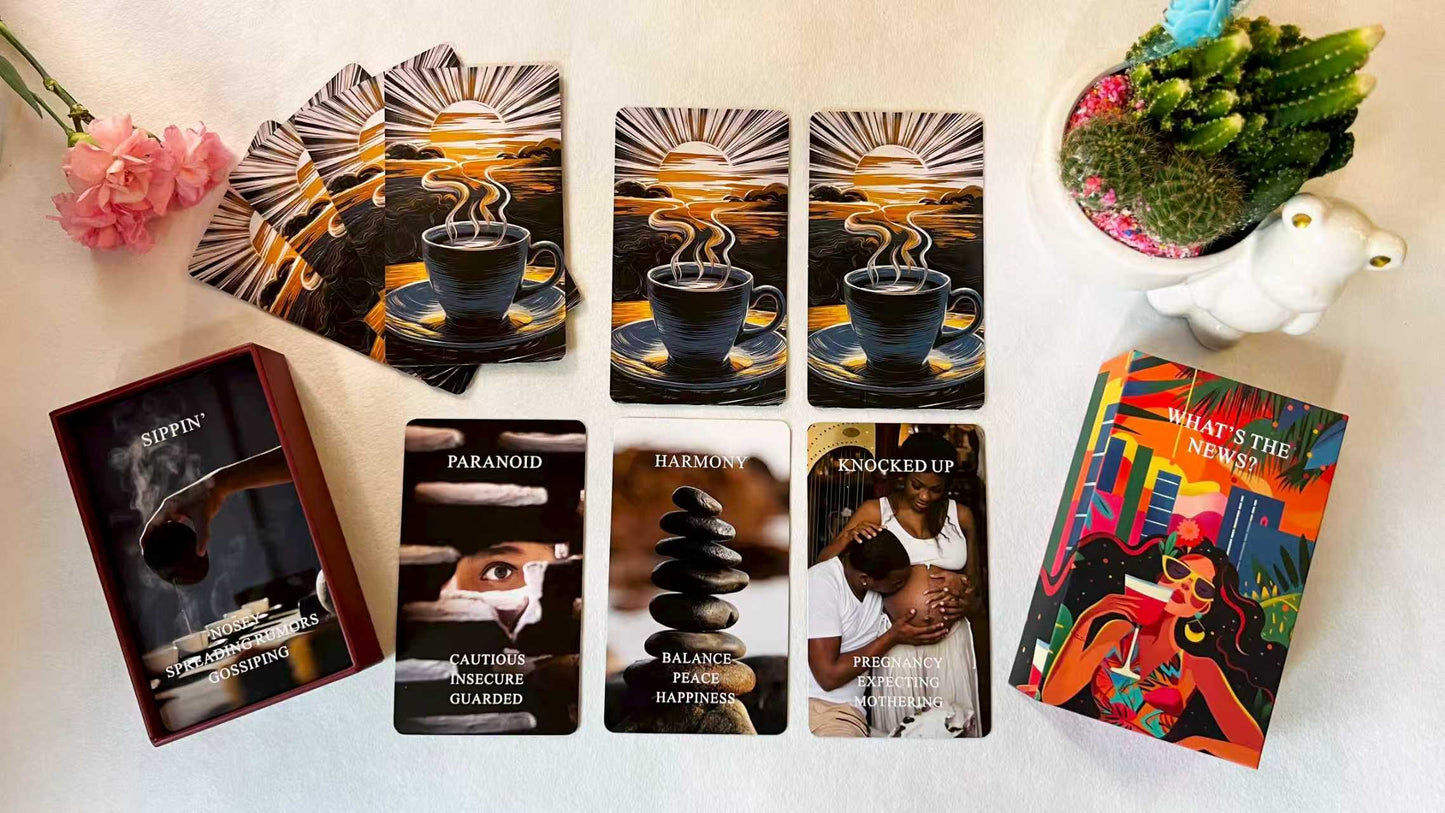 What’s the News Oracle Cards – Life Situations & Relationship Insight Deck