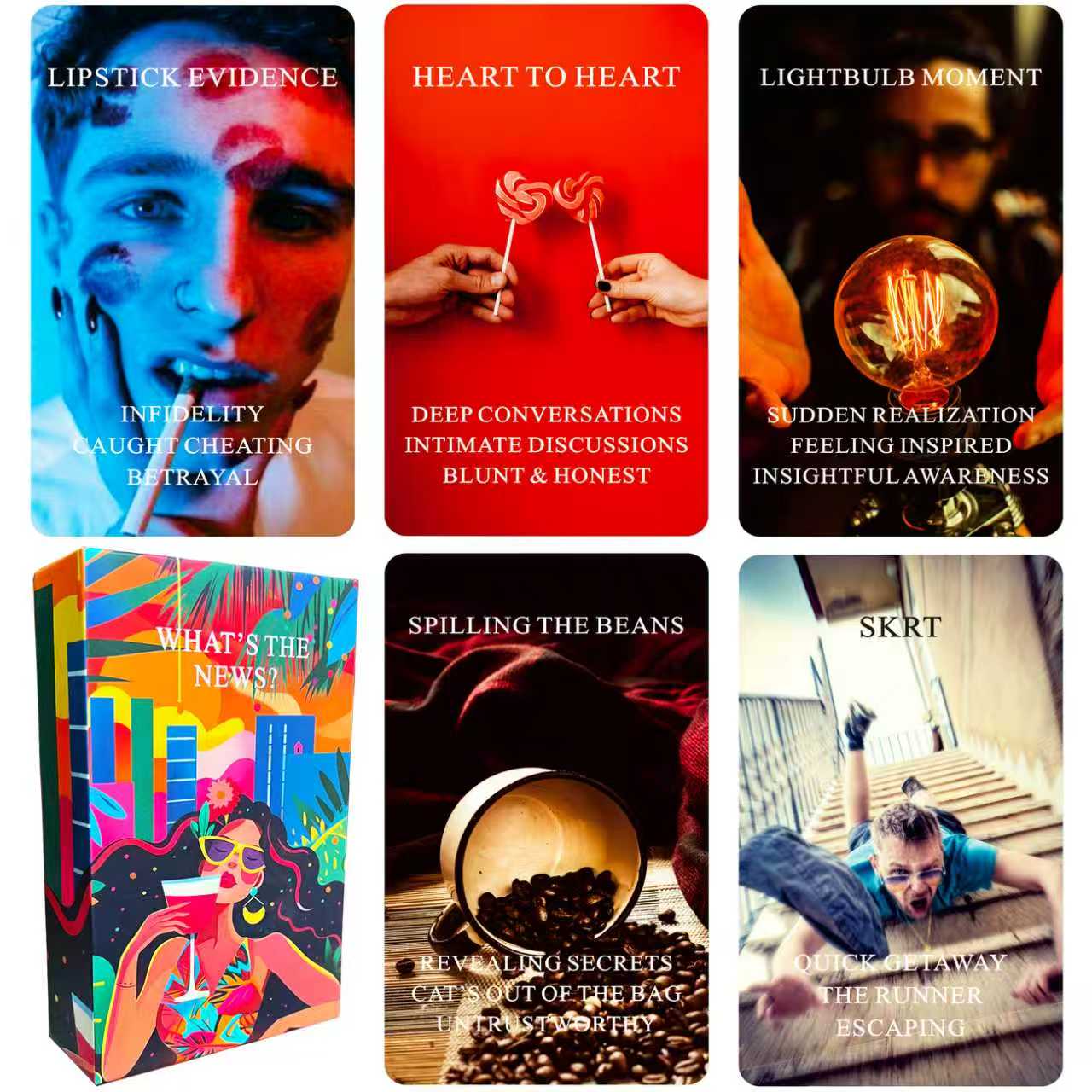 What’s the News Oracle Cards – Life Situations & Relationship Insight Deck