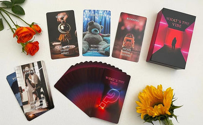 What's The Vibe Oracle Deck, Intuitive Reading & Self-Discovery Cards, Spiritual Insight and Mindfulness Tool
