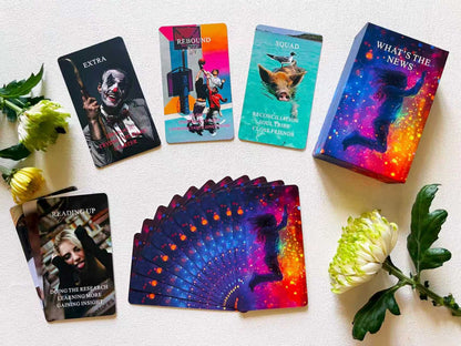 What's The News Oracle Cards Online – Best Oracle Decks, Love and Career Oracle Cards for Beginners, Pouring hot Tea and Expose Hidden Truths