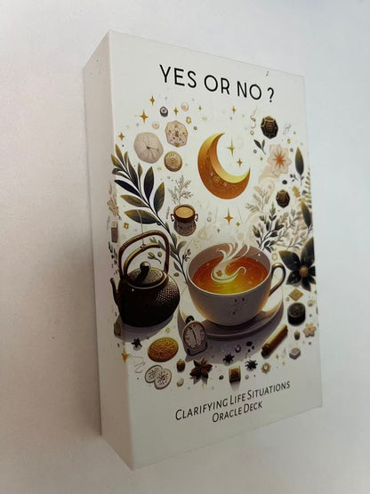 Yes Or No? Clarifying Life Situations Oracle Cards Deck, Oracle Cards for Beginners, Deck Help You Control Your Life
